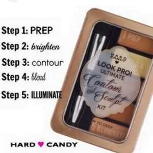 Hard Candy Look Pro! Ultimate Contour & Sculpt Kit in Medium to Deep
